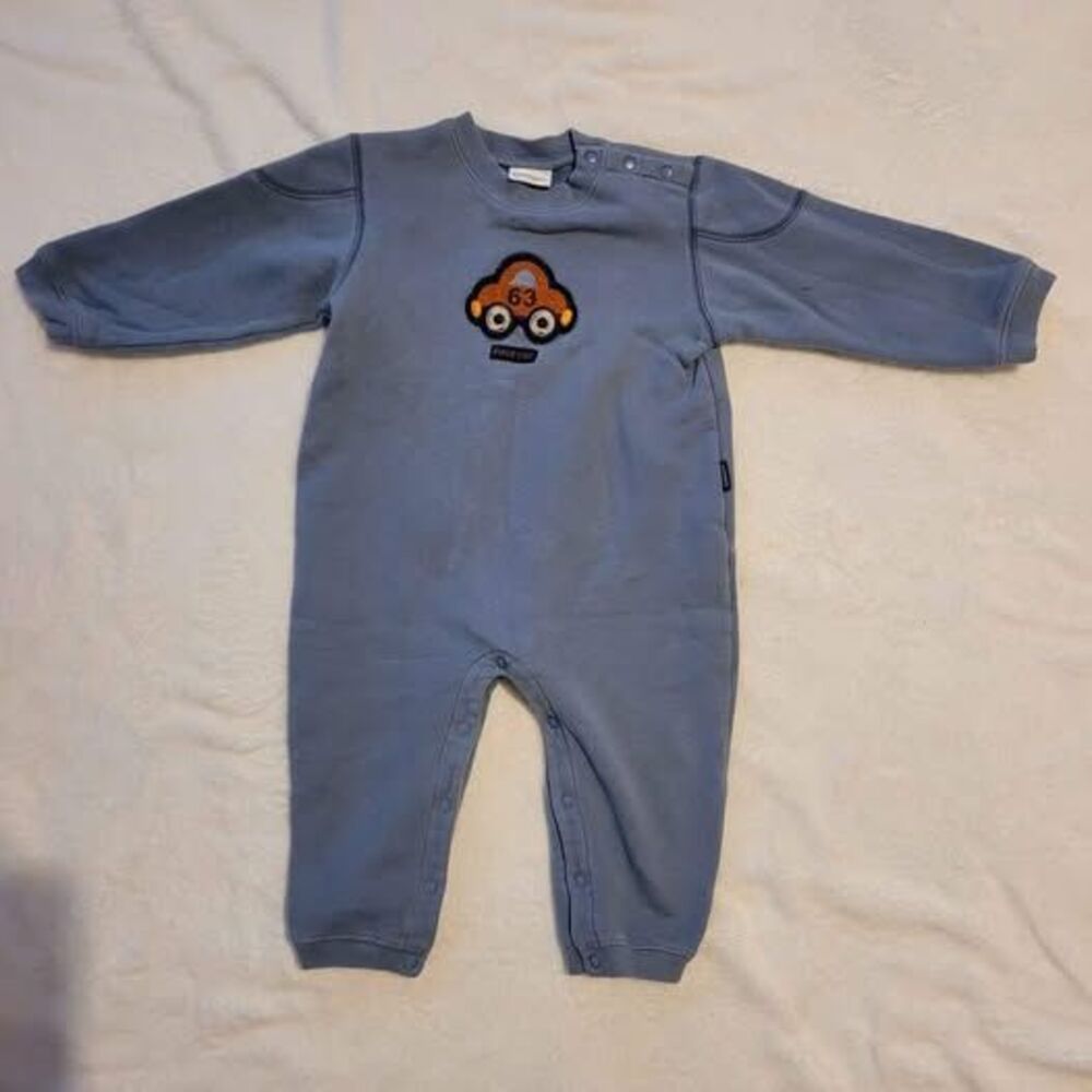 Vintage Carters fleece romper